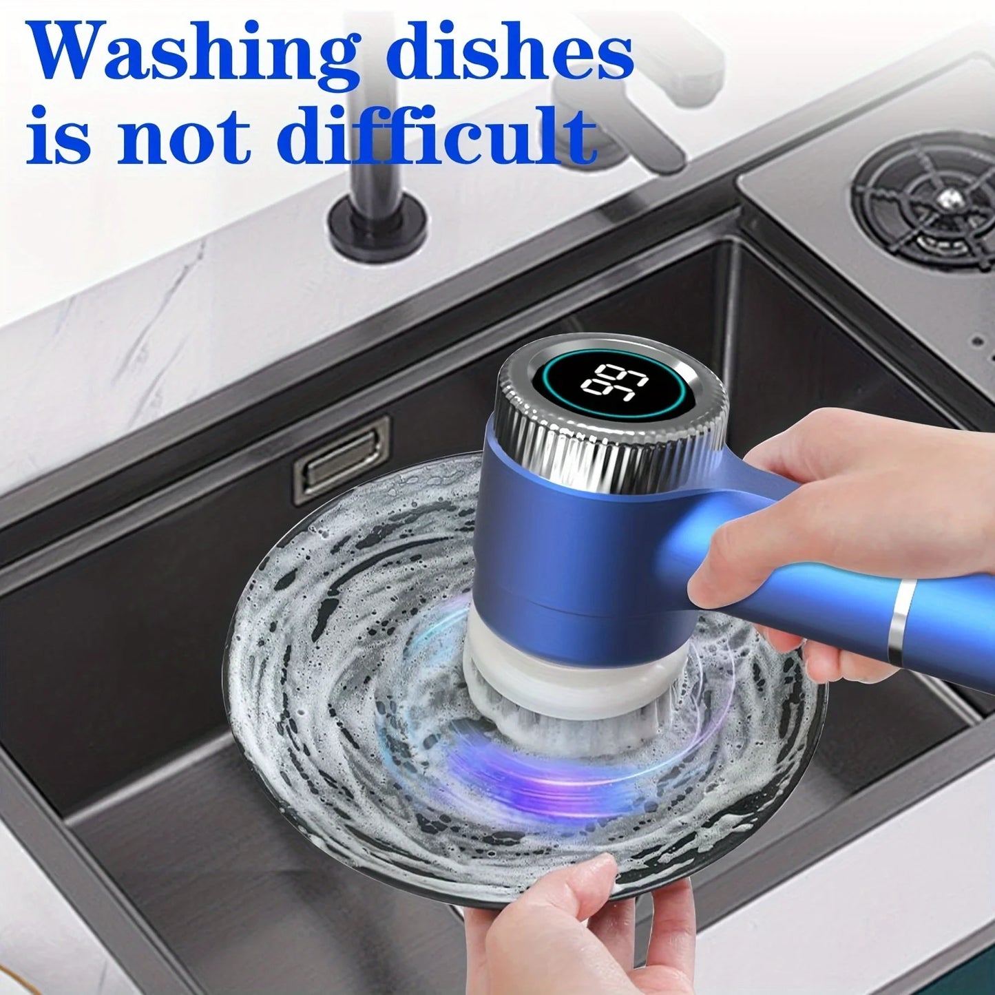 Electric Cleaning Brush
 (Multifunctional Kitchen Bathroom)