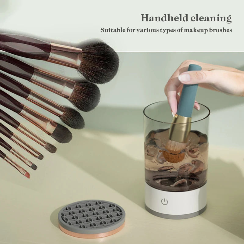 Makeup brush cleaner