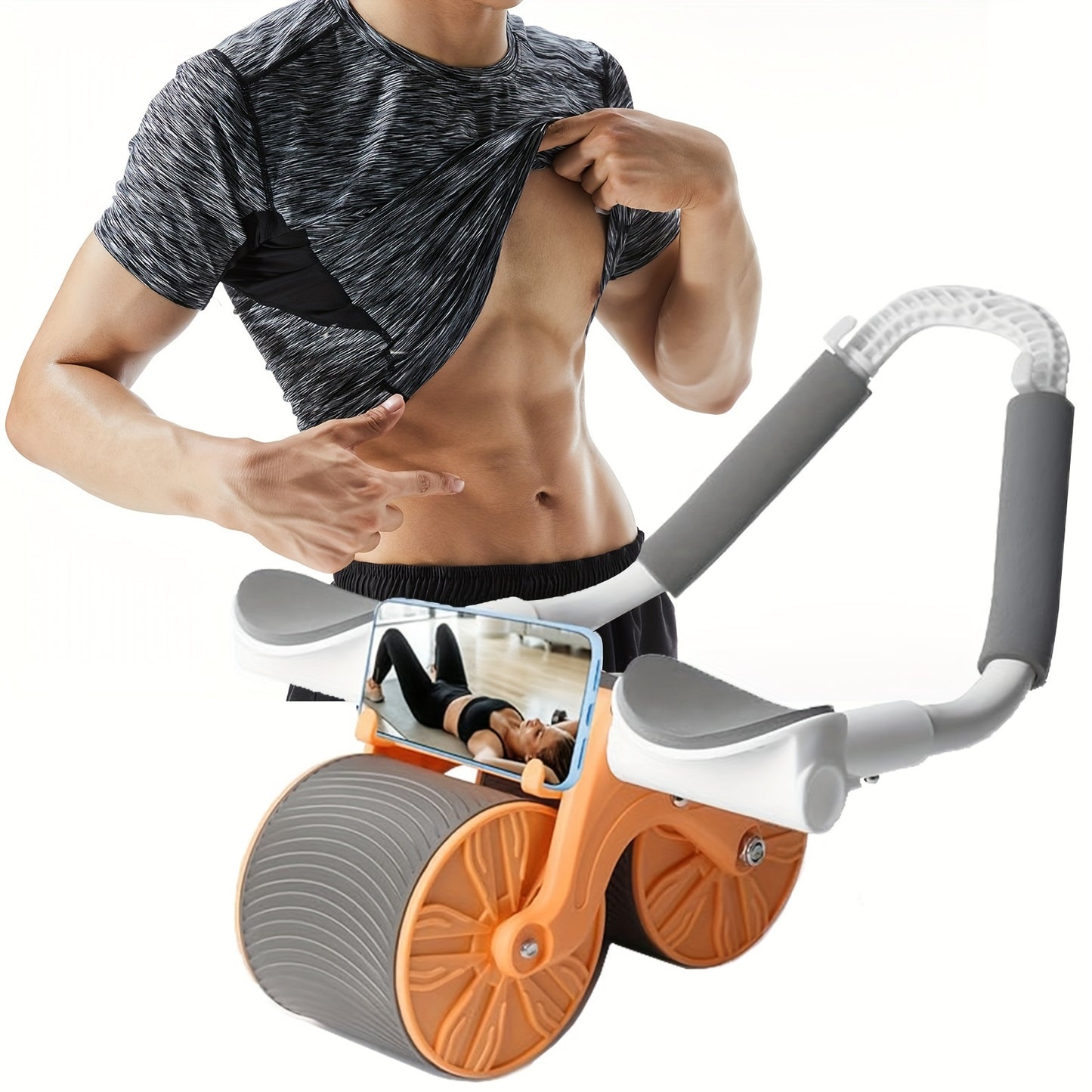 Ab Roller with Elbow Support