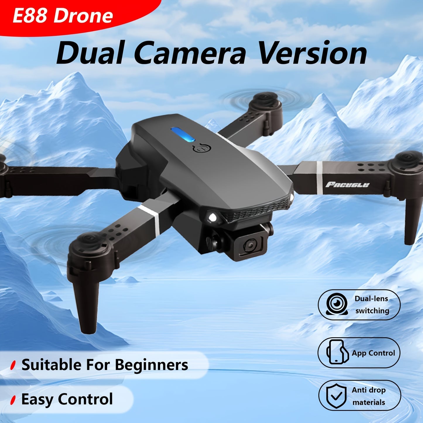 Drone with dual camera 480P